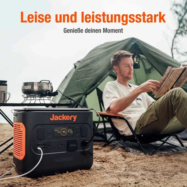 Jackery Explorer 2000 Pro Tragbare Powerstation