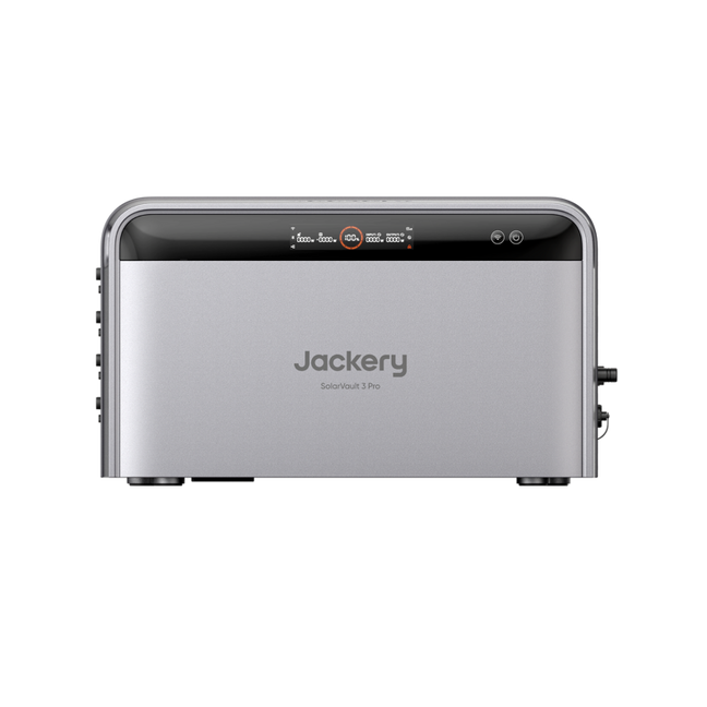 Jackery SolarVault 3 Pro + 4 x 245W Lightweight Rigid Solar Panel