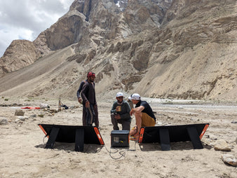 Unbegrenzte Möglichkeiten erforschen: Die Bezwingung des K2 mit dem Solargenerator von Jackery