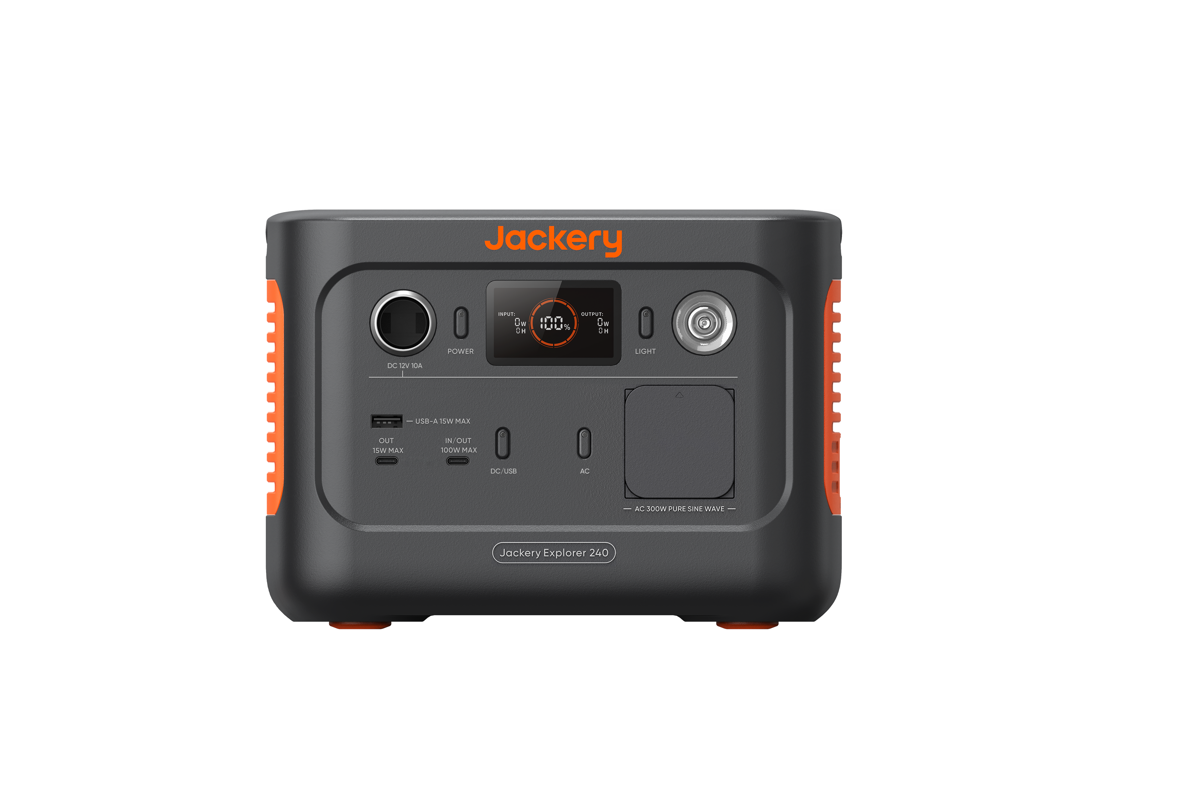 Jackery Explorer Tragbare Powerstation 240 v2 (Generalüberholt)