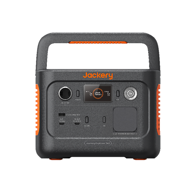 Jackery Explorer Tragbare Powerstation 240 v2 (Generalüberholt)