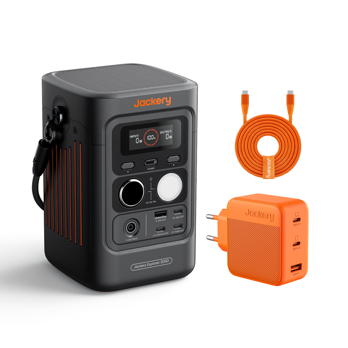 Jackery Explorer 300D Tragbare Powerstation