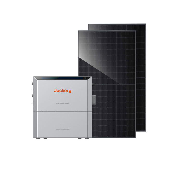 Jackery HomePower 2000 Ultra Balkonkraftwerk Set