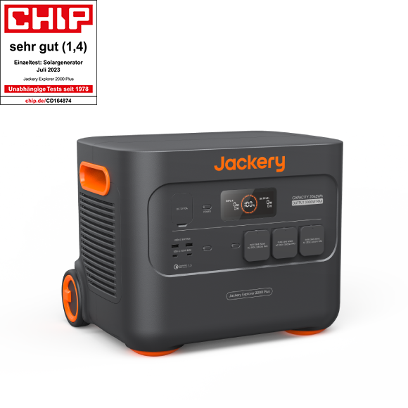 Jackery Explorer 2000 Plus Tragbare Powerstation