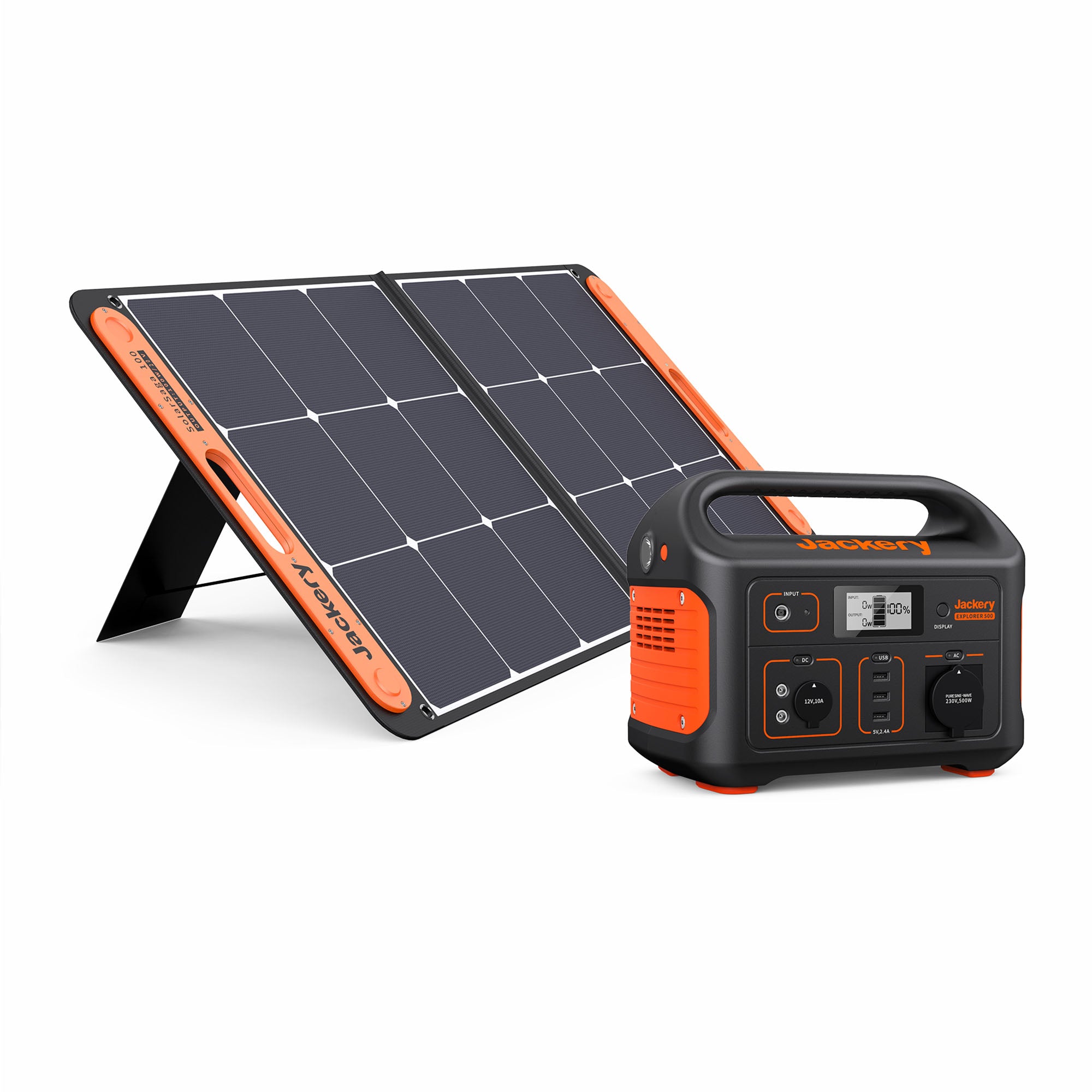 Jackery Solargenerator 500 (Explorer 500 + SolarSaga 100W) Jackery Solargenerator 500 (Explorer 500 + SolarSaga 100W)