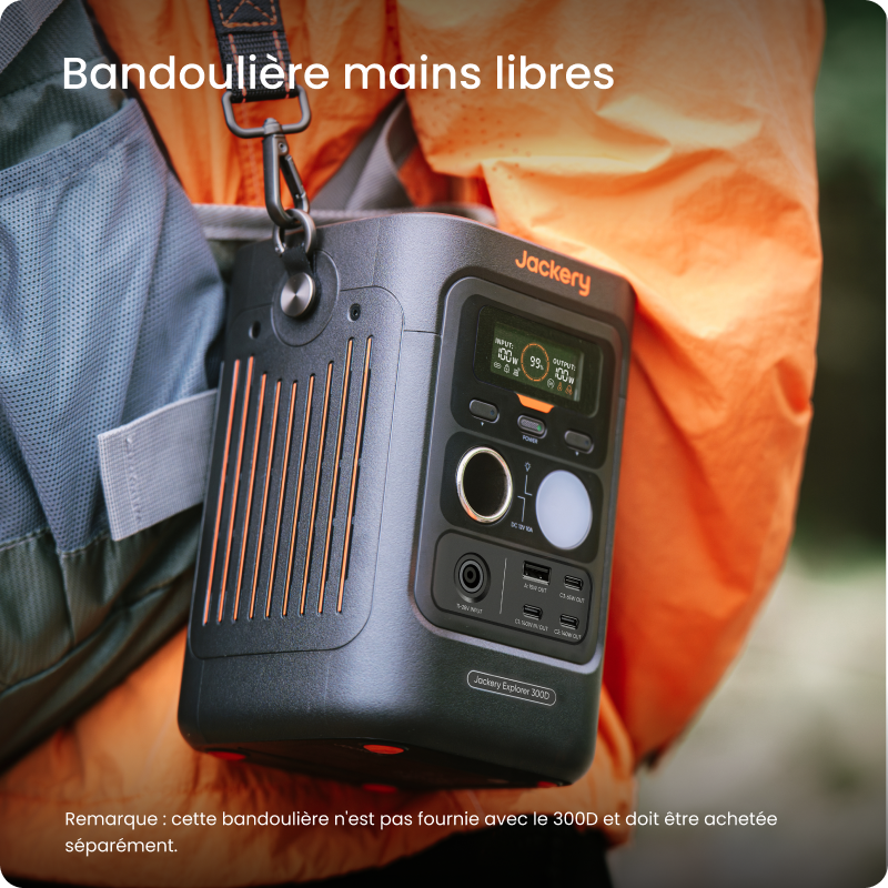 Jackery verstellbarer Trageriemen