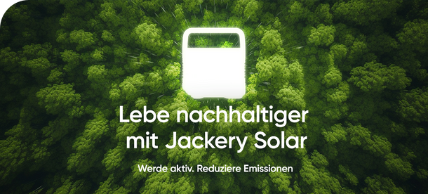 Jackery kündigt „Lebe nachhaltiger mit Jackery Solar"-Event an