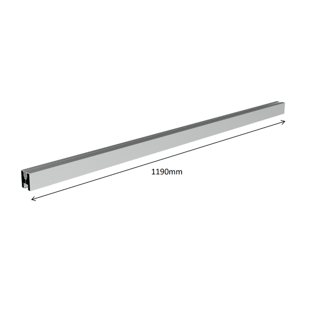 Solarmodul-Halterung für Schrägdach für 2 Module