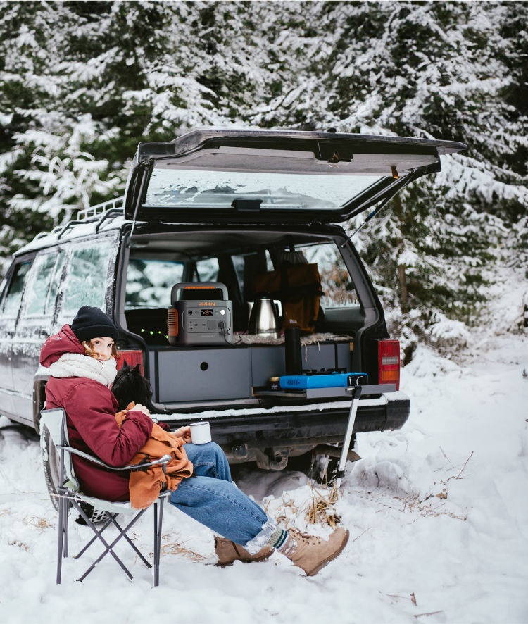 Wintercamping in Deutschland: Bleiben Sie warm und versorgt mit Jackery
