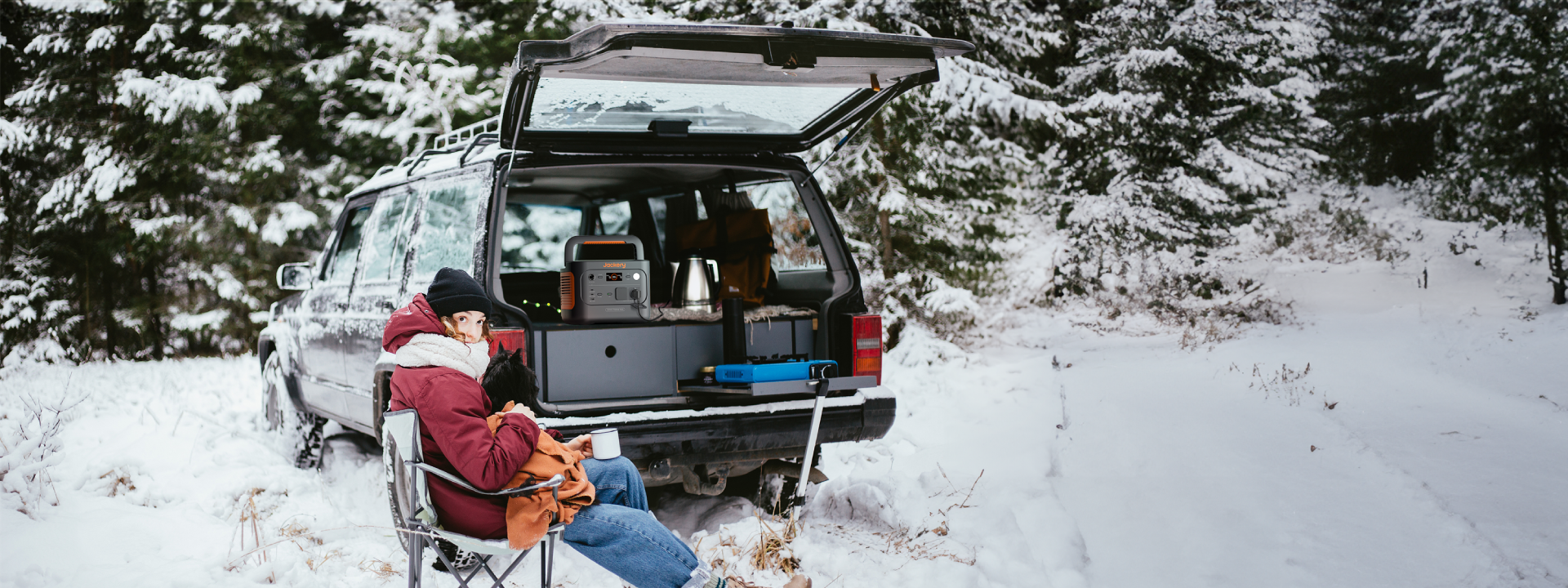 Wintercamping in Deutschland: Bleiben Sie warm und versorgt mit Jackery