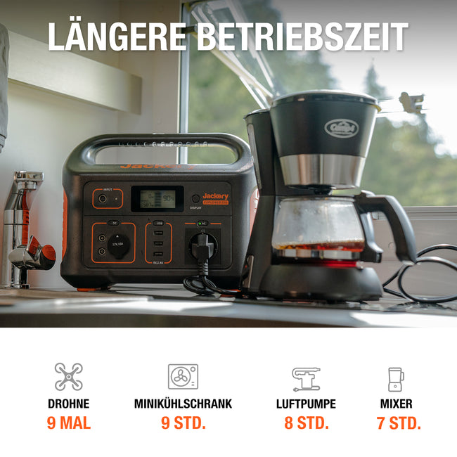 Jackery Explorer 500 Tragbare Powerstation (Generalüberholt)