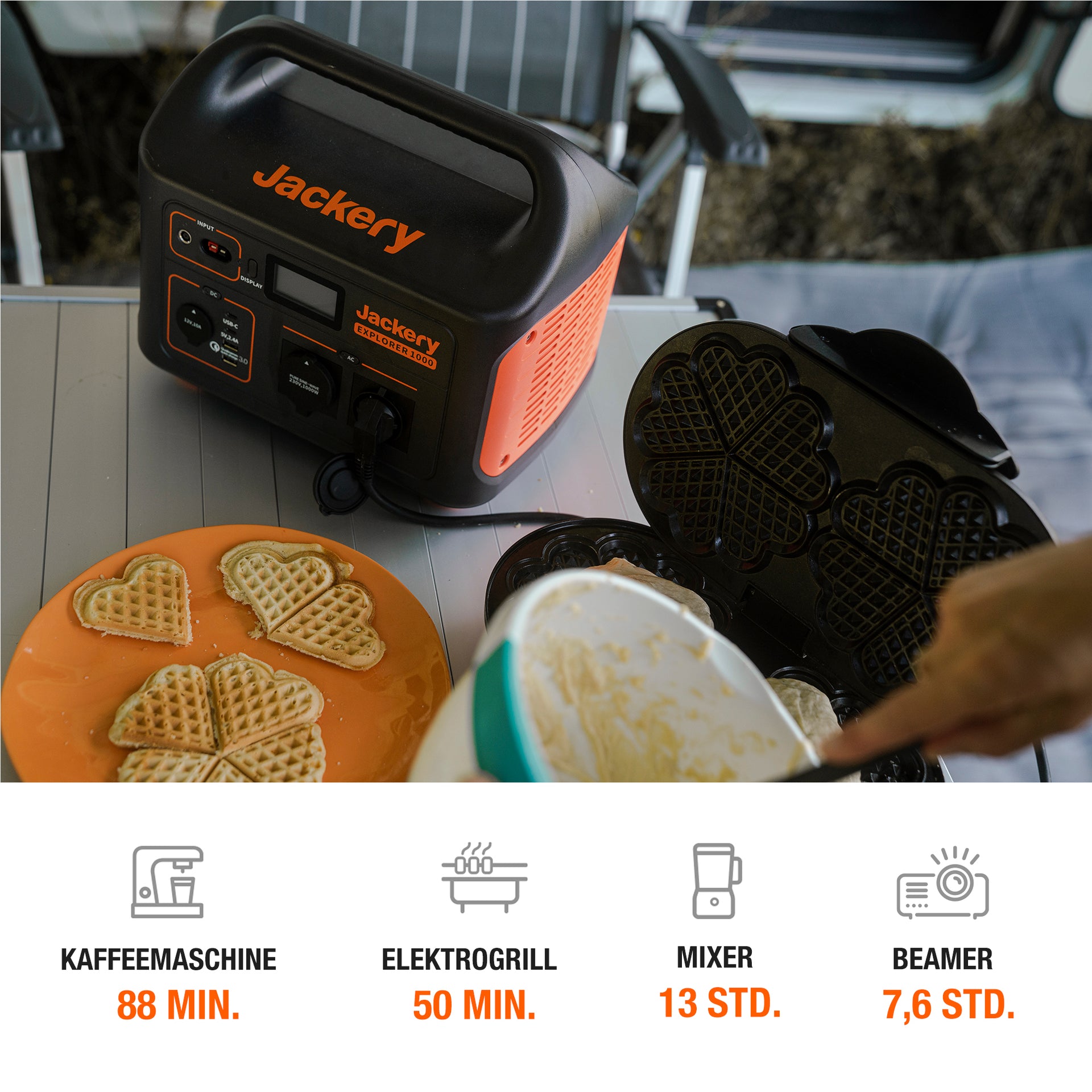 Jackery Explorer 1000 Tragbare Powerstation