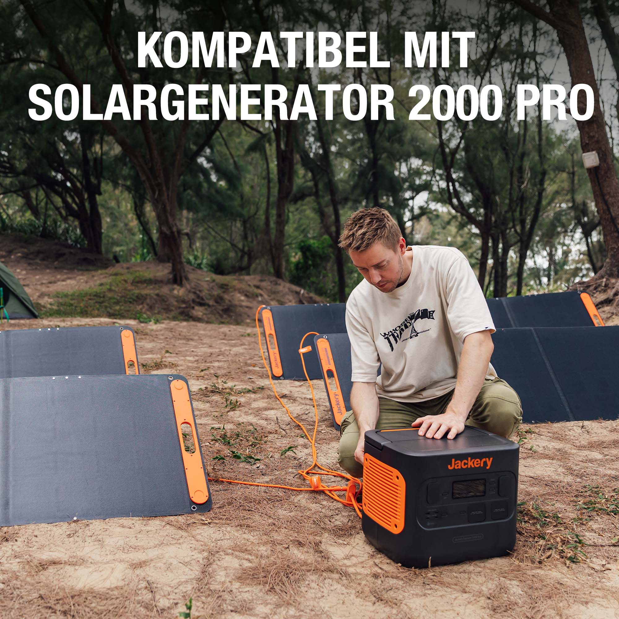 Jackery Solarpanel-Anschluss
