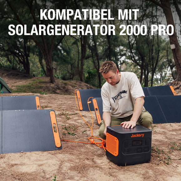 Jackery Solarpanel-Anschluss