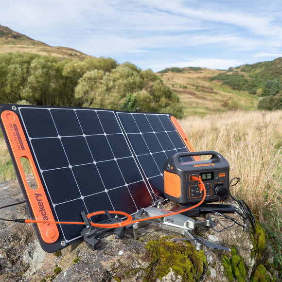Jackery DC Solarpanel Verlängerungskabel 5M+Jackery Auto-Ladekabel