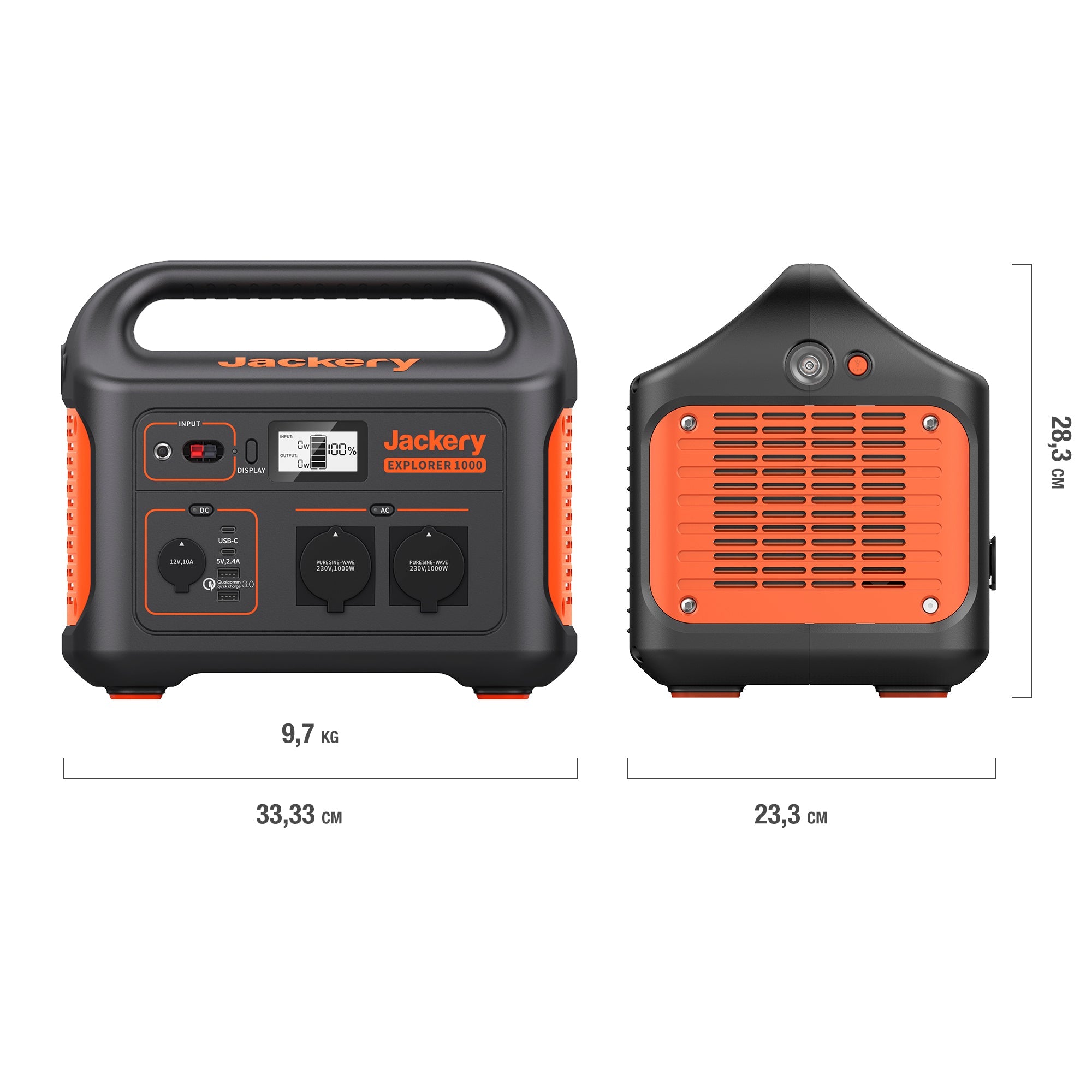 Jackery Explorer 1000 Tragbare Powerstation