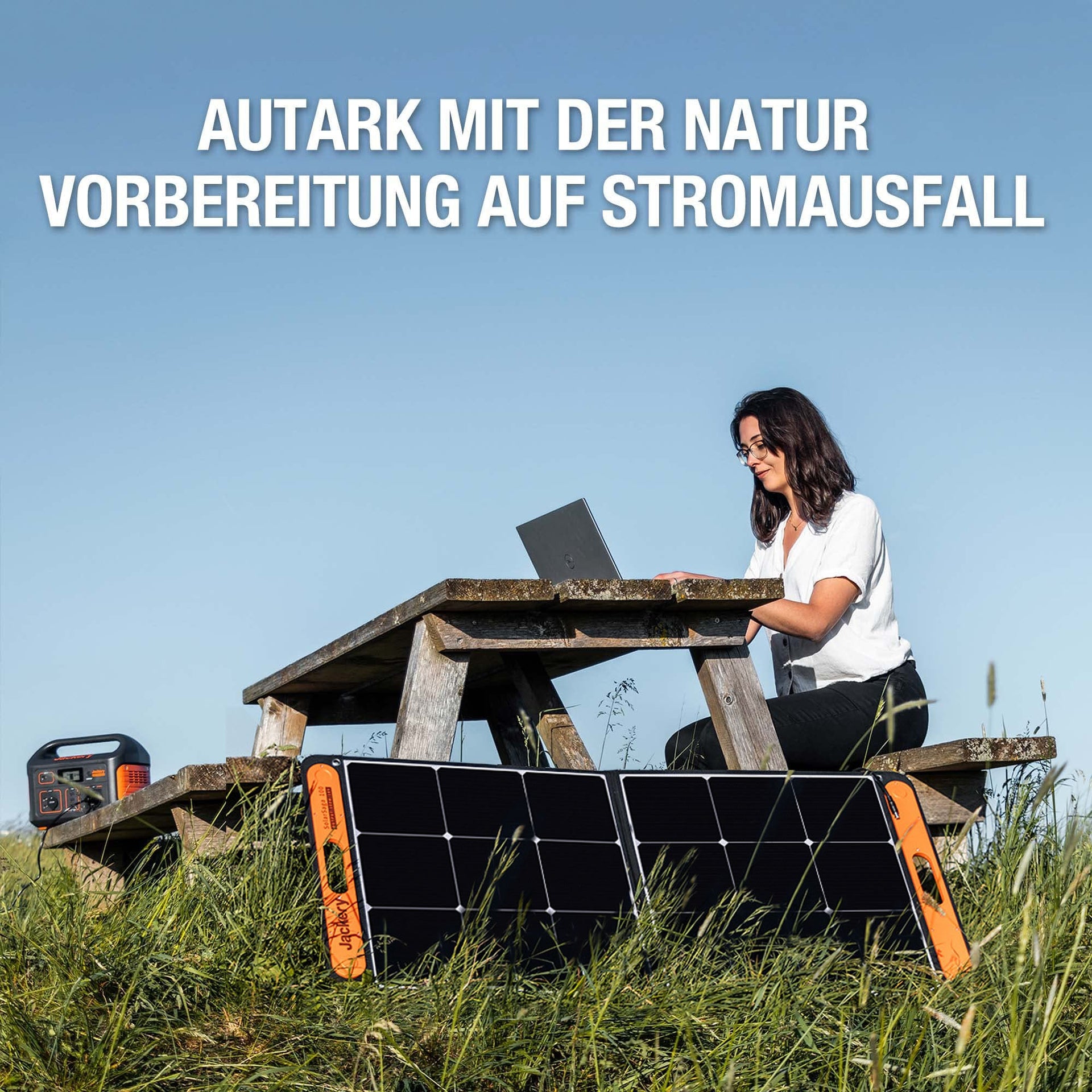 Jackery SolarSaga 100W Solarpanel (Generalüberholt)