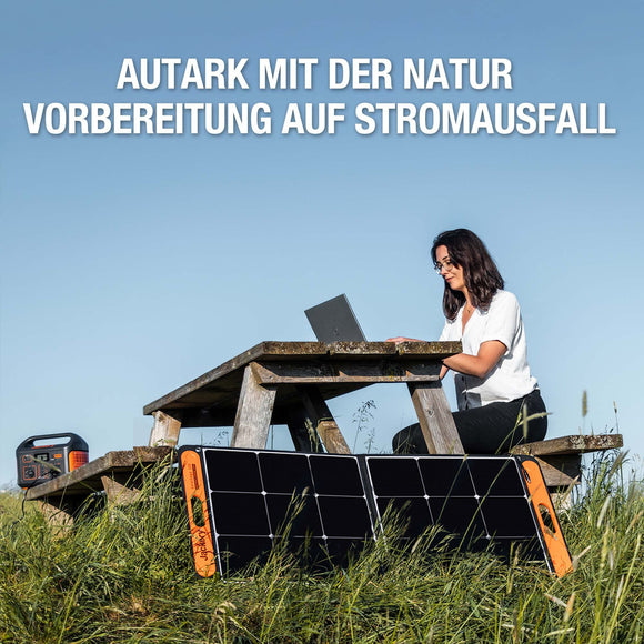 Jackery SolarSaga 100W Solarpanel (Generalüberholt)